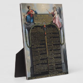 人権宣言 フォトプラーク (側面)