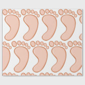 人権足 ラッピングペーパー (フラット)