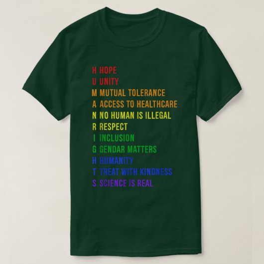 人権2820 Tシャツ (デザイン正面)