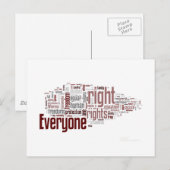 人権 ポストカード (正面/裏面)