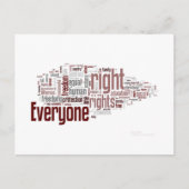 人権 ポストカード (正面)