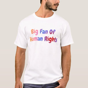 人権 平等 正義 自由 の大ファン Tシャツ