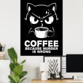 人殺しは間違っている ポスター (ホームオフィス)