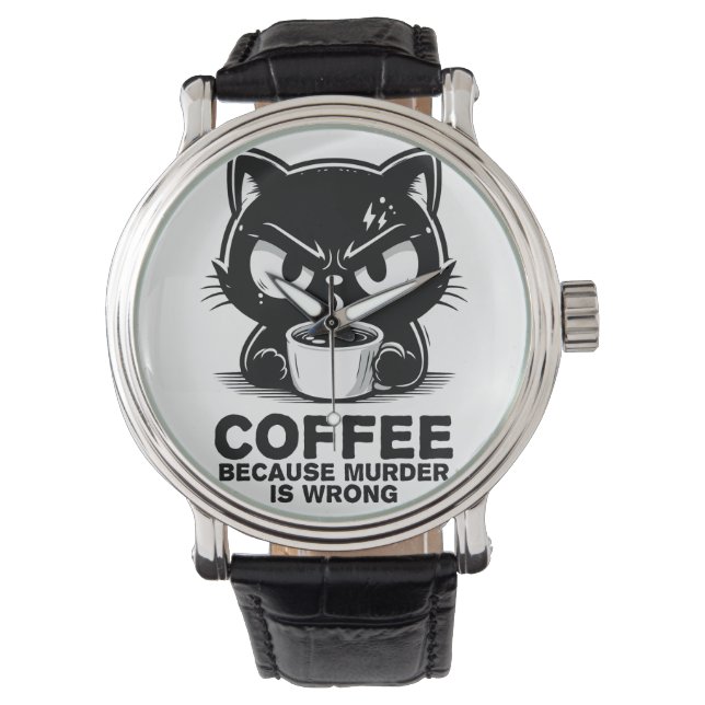 人殺しは間違っている 腕時計 (正面)