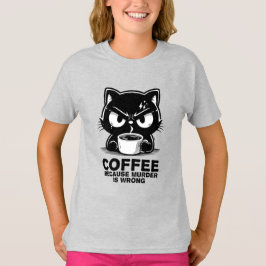 人殺しは間違っている Tシャツ