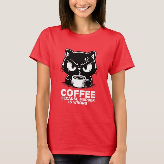 人殺しは間違っている Tシャツ (正面)