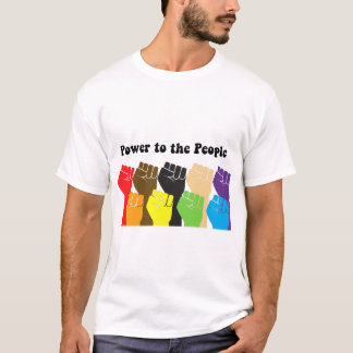 人民に権力を Tシャツ