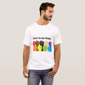 人民に権力を Tシャツ (正面フル)