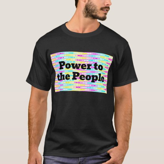 人民の力 Tシャツ (正面)