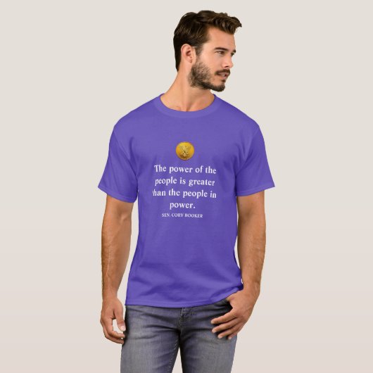 人民の力 Tシャツ (正面フル)