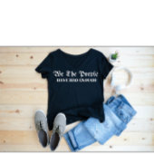 人民は充分に有る Tシャツ