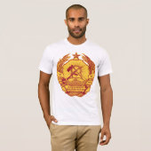 人民共和国の… カスタマイズ可能なTシャツ Tシャツ (正面フル)