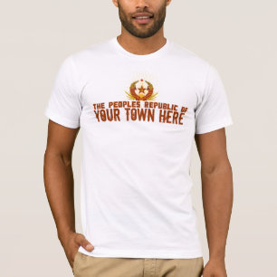 人民共和国の… カスタマイズ可能なTシャツ Tシャツ