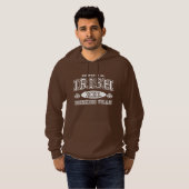 人気があるなアイルランドの飲むチーム パーカ (正面フル)