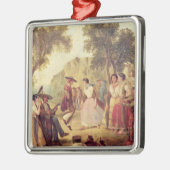 人気があるなダンス メタルオーナメント (左)