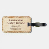 人気があるな水差益の108人の英雄の1人 ラゲッジタグ (裏面横)