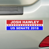 人気があるなJosh Hawleyミズーリ米国の上院2018年 バンパーステッカー (車上)