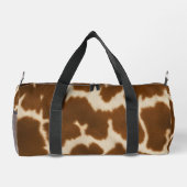 人気があるエレガントフェイク革コレクション ダッフルバッグ (裏面)