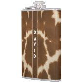 人気があるエレガントフェイク革コレクション フラスク (左)