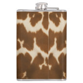 人気があるエレガントフェイク革コレクション フラスク (裏面)