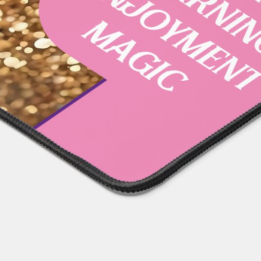 人気があるグリッター光ホログラフィックコレクション デスクマット (コーナー)