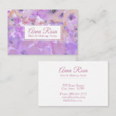 *~*人気があるバララベガーリーンダーピンク美しい 名刺 (正面/裏面)