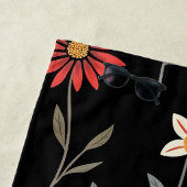 人気があるヴィンテージ美しいフローラ収集 ビーチタオル (インサイチュ)