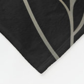 人気があるヴィンテージ美しいフローラ収集 フリースブランケット (角)