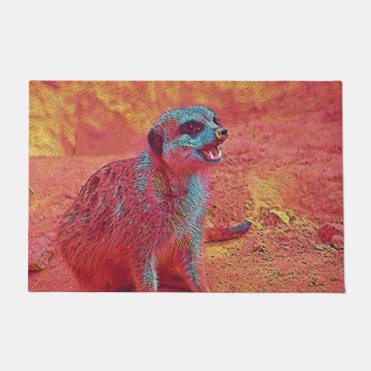 人気がある動物 – メルカート ドアマット (正面)