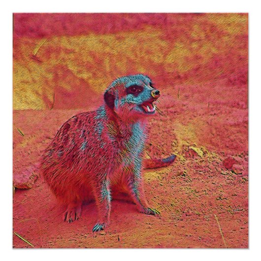 人気がある動物 – メルカート ポスター (正面)