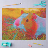 人気がある動物 – モルモット 薄葉紙 (クラフト)