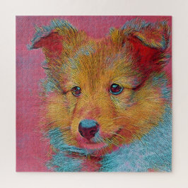 人気がある動物 – 子犬 ジグソーパズル