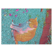人気がある動物 – 猫 テーブルクロス (正面(横))