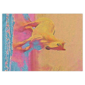 人気がある動物 – 馬1 テーブルクロス (正面(横))