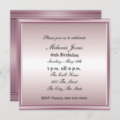 人気がある招待状Sweet sixteen16 招待状 (正面/裏面)