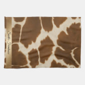 人気がある牛フェイク革コレクシエレガントョン キッチンタオル (横)