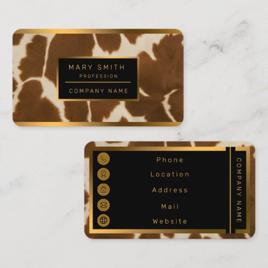 人気がある牛フェイク革コレクシエレガントョン 名刺 (正面/裏面)