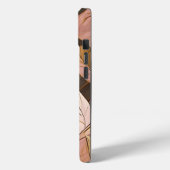 人気がある赤面ピンク金ゴールドボホ葉コレクション Case-Mate iPhoneケース (裏面 / 左)