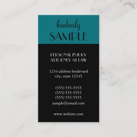 人気がある 名刺 (正面)