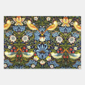 人気があるWilliam Morrisヴィンテージ ラッピングペーパーシート (正面3)