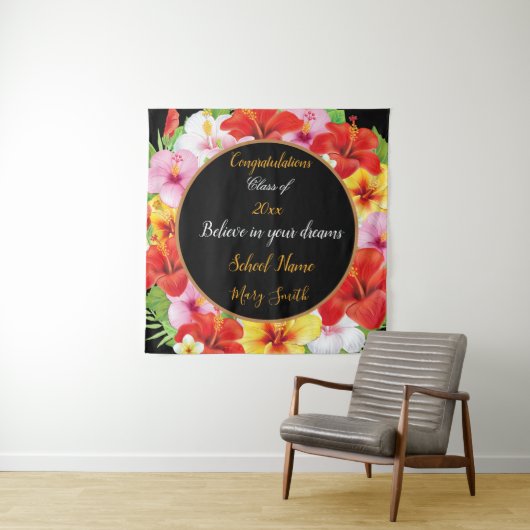 人気のエキゾチック フラワー カスタマイズ タペストリー (インサイチュ)