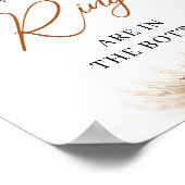 人気のテラコッタの緑の植物 何個の指輪が予想できるかな? ポスター (角)