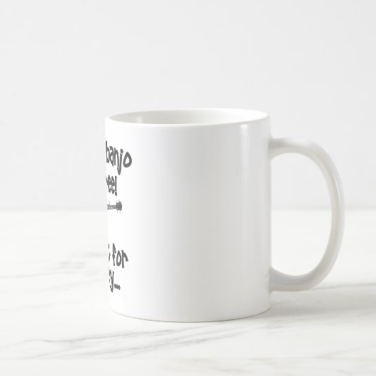 人気のバンジョー コーヒーマグカップ (右)