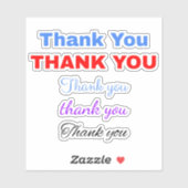 人気の感謝を表すステッカー5選 シール (シート)