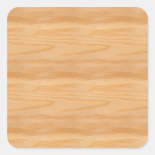 人気の木材ブランクテンプレート エレガントなデザイン クラシック スクエアシール (正面)