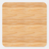 人気の木材ブランクトemplate エレガントなデザイン クラシック スクエアシール (正面)