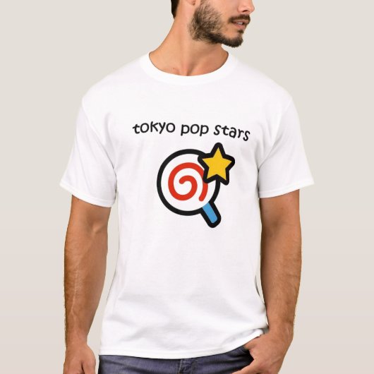 人気歌手! Tシャツ (正面)