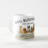 人気犬種イラスト コーヒーマグカップ (正面左)