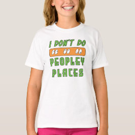 人混みは苦手なTシャツ Tシャツ