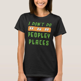 人混みは苦手なTシャツ Tシャツ